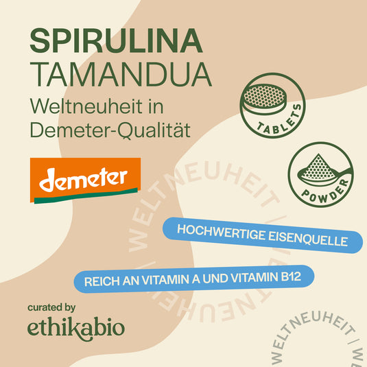 Spirulina Tamandua Presslinge