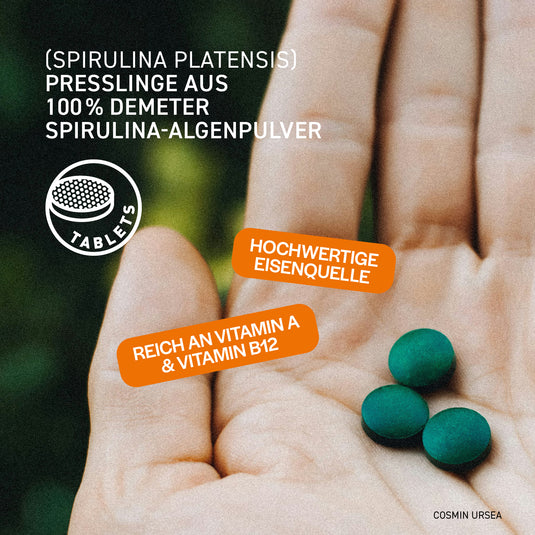 Spirulina Tamandua Presslinge