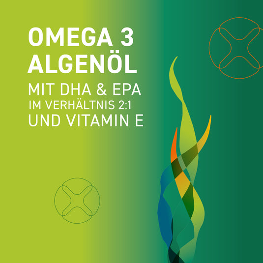 Omega 3 Algenöl Vegicaps 100 g