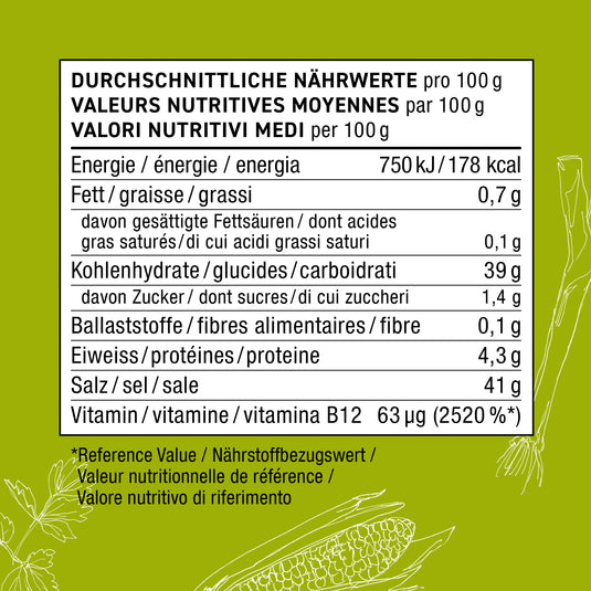 Gemüse Bouillon mit B12
