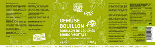 Gemüse Bouillon mit B12