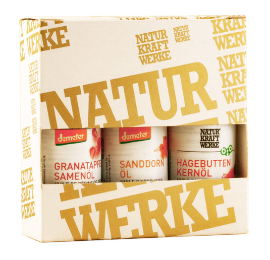 Geschenk-Set Öle 3 Flaschen 30ml Demeter / BIO/kbA - bio-swiss