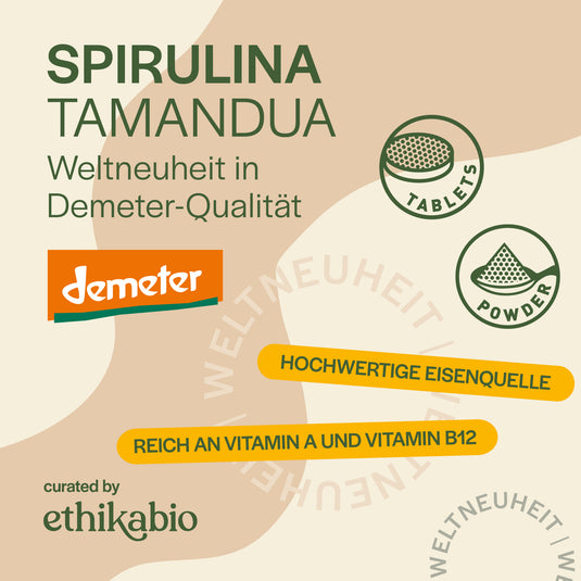 Spirulina Tamandua Pulver