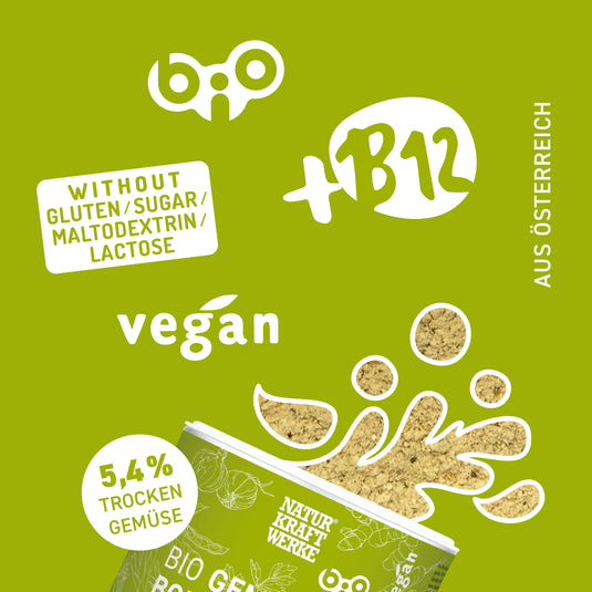 Gemüse Bouillon mit B12