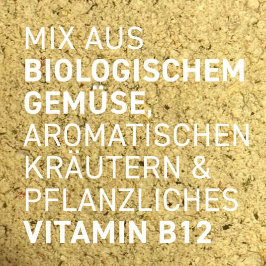 Gemüse Bouillon mit B12