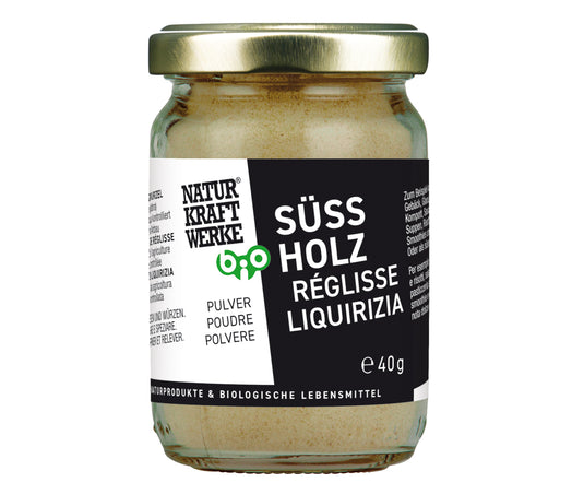 Süssholz Pulver 40 g BIO/kbA