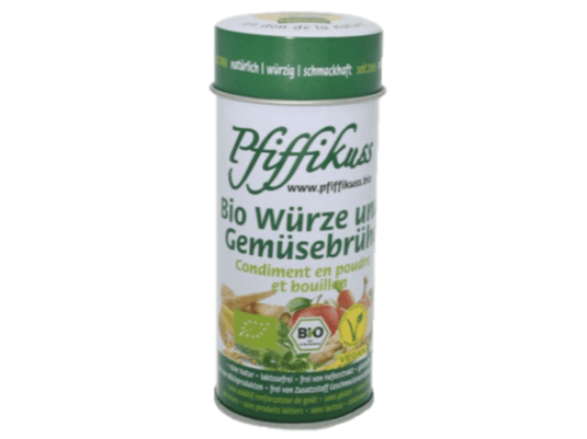 Pfiffikuss Würze und Gemüsebrühe Streudose 80 g BIO/kbA