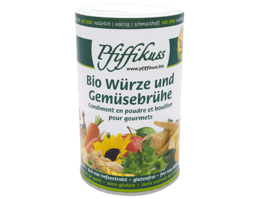 Pfiffikuss Würze und Gemüsebrühe Dose 250 g BIO/kbA