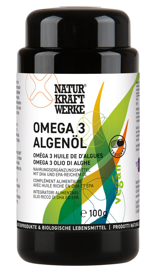 Omega 3 Algenöl Vegicaps 100 g
