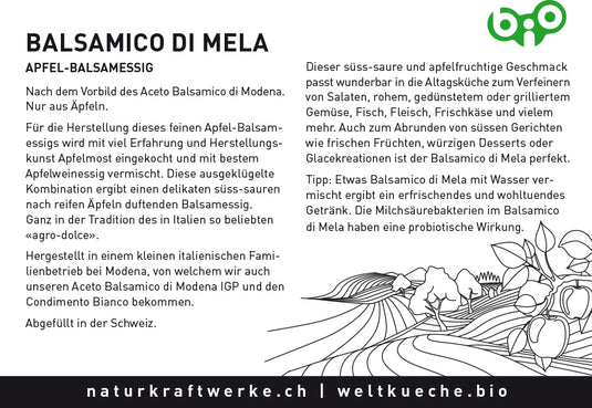 Balsamico di Mela - bio-swiss