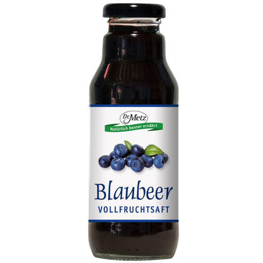 Blaubeer-Vollfruchtsaft - bio-swiss