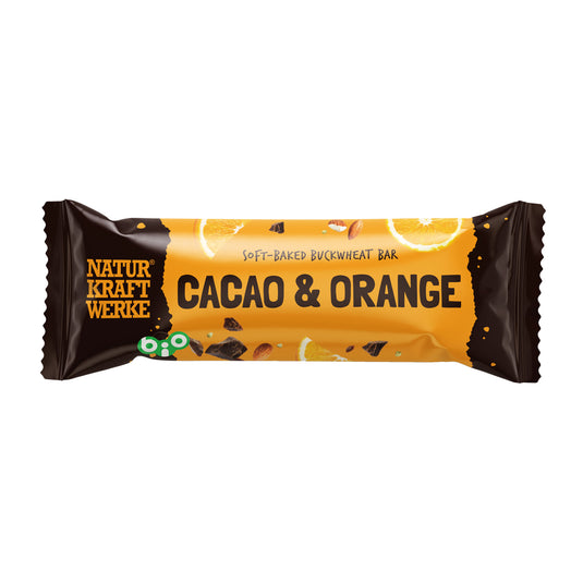 Riegel mit Buchweizen & Kakao-Orange 35 g BIO/kbA