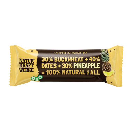 Riegel mit Buchweizen & Ananas 35 g BIO/kbA