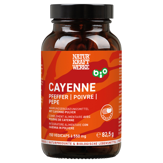 Cayenne Pfeffer Vegicaps - bio-swiss