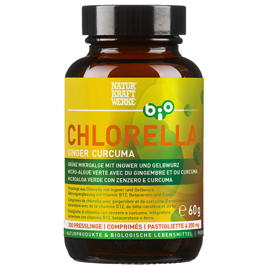 Chlorella Ingwer Kurkuma - bio-swiss