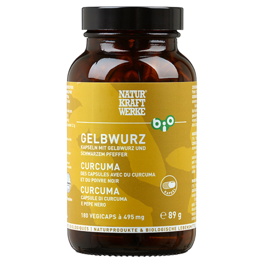 Gelbwurz Pulver Vegicaps - bio-swiss