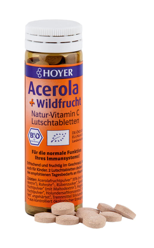 Acerola & Wildfrucht Lutschtabletten - bio-swiss