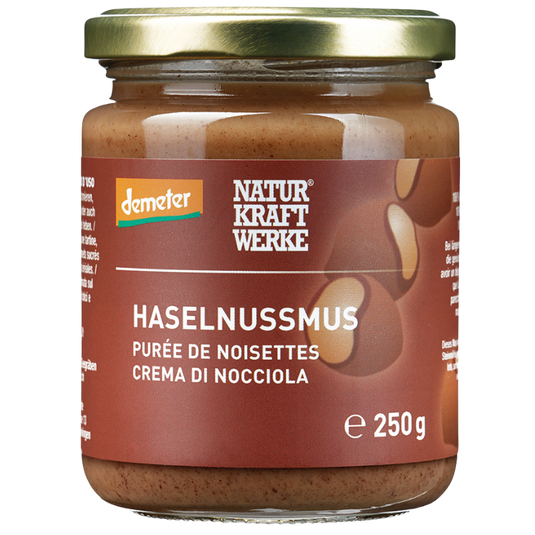 Haselnussmus - bio-swiss