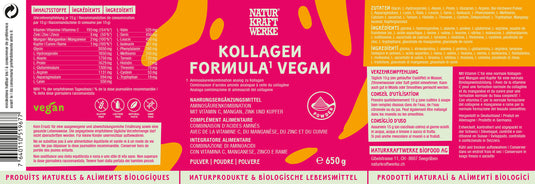 Kollagen Formula vegan 650 g