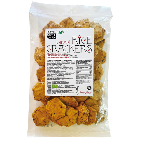 Reis Cracker mit Tamari - bio-swiss