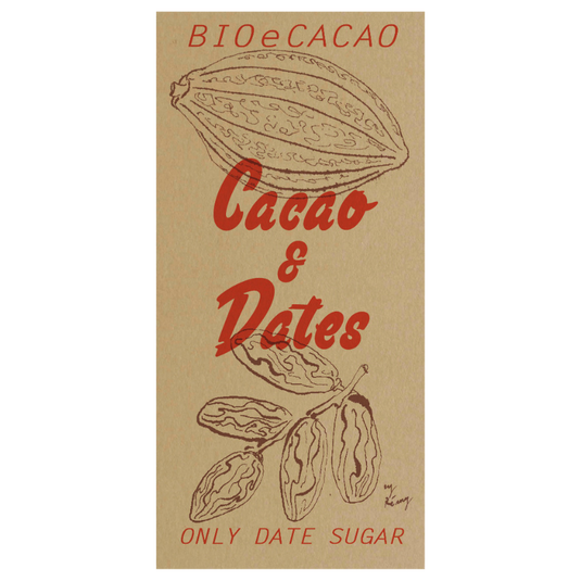 Schokolade vegan Cacao & Dates - bio-swiss