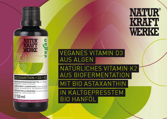 Vitamin D3 + K2 - bio-swiss