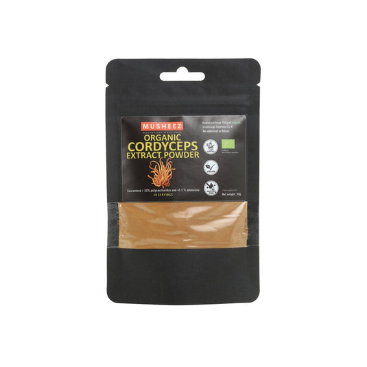 Cordyceps Vitalpilz Extrakt Pulver 50 g BIO/kbA